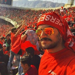 درگیری هواداران استقلال و پرسپولیس روی سکو+ فیلم