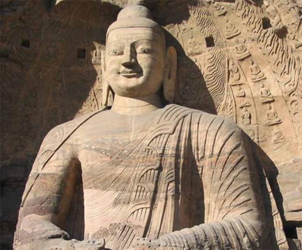 اسرار مجسمه های غول پیکر بودا در غارهای باستانی چین + تصاویر