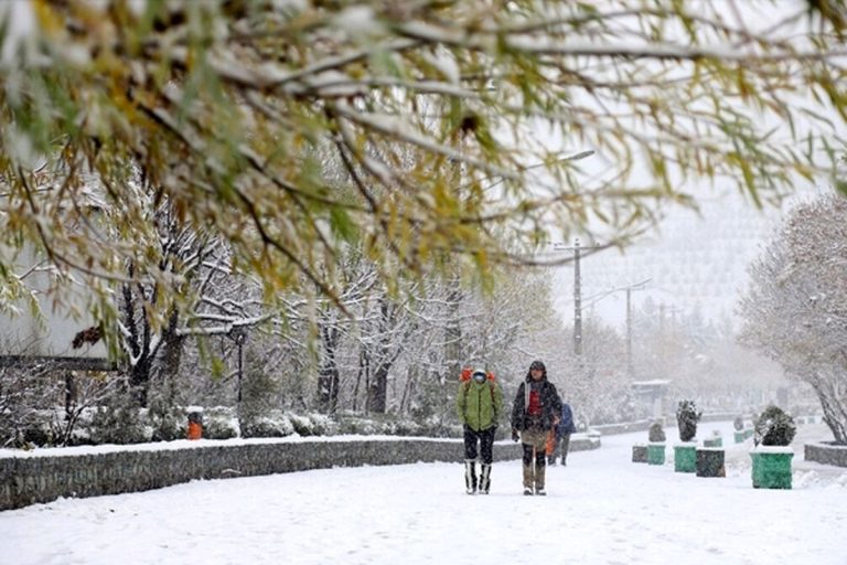 فوق العاده برف و بوران در استان سمنان افتاده است