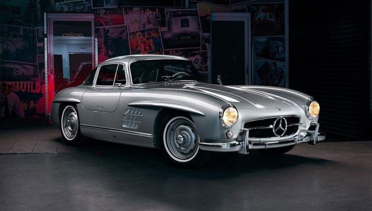 زیبایی محبوبیت: عکاسی هیجان انگیز از مدل ۳۰۰SL Gullwing شرکت مرسدس بنز + تصویر