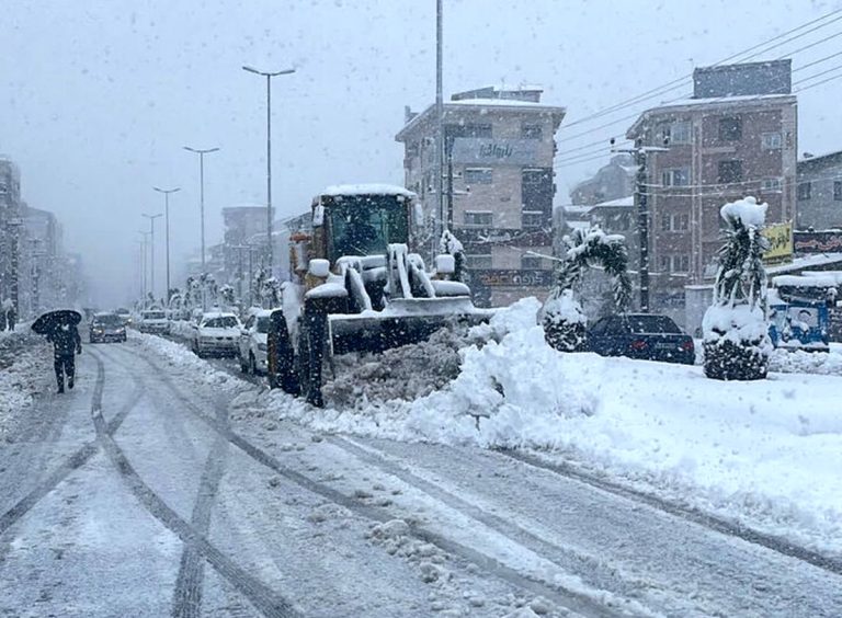 هوا برفی و بارانی با هشدار در استان‌های زمستانی