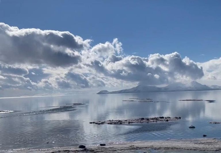 افزایش حیرت‌انگیز تراز دریاچه ارومیه! + فیلم