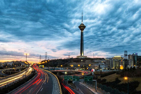 تماشای بی‌نظیر از زیبایی‌های پایتخت: شگفت‌انگیزترین منظره امروز تهران به روایت تصاویر