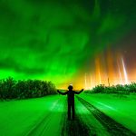 شاهد جلوه‌های خیره‌کننده شفق قطبی در آسمان آلاسکا باشید: گالری تصاویر و ویدئوی انحصاری!