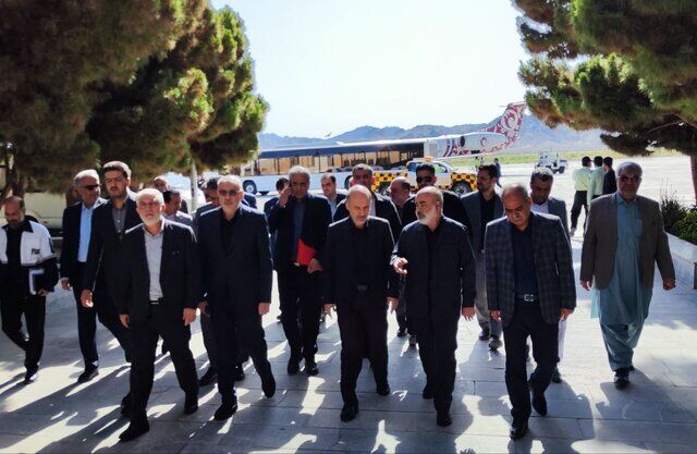 وزیران کلیدی انرژی ایران، نیرو و نفت، قدم در شهر زاهدان گذاشتند