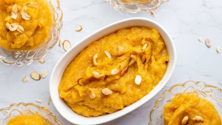 طعم لذت بخش پاییز با حلوای کدو و شیره انگور