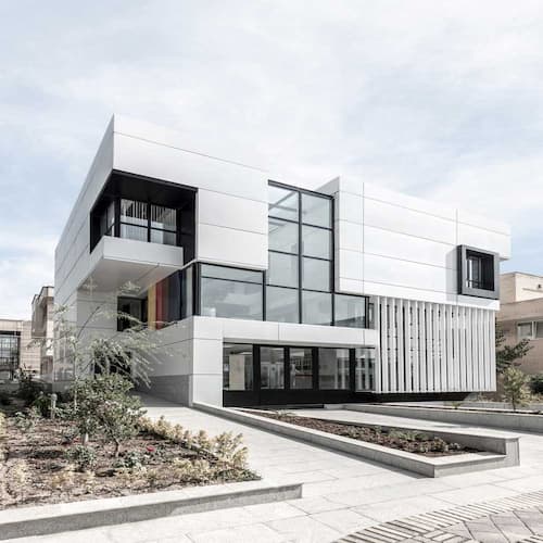 نماهای متداول ساختمان اداری کارخانه مدرن