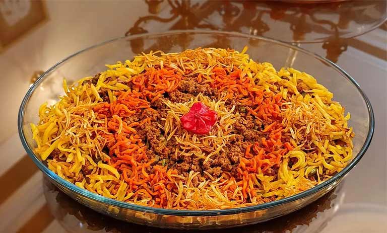 طرز تهیه خوراک قفقازی؛ خوشمزه با مرغ و سبزیجات