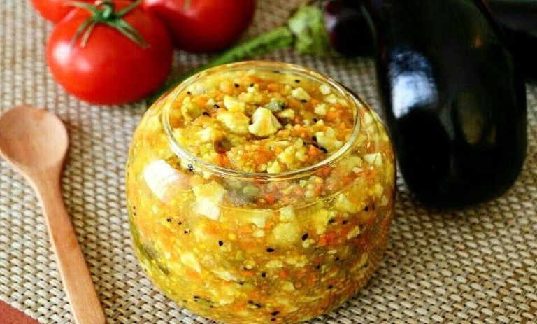 طرز تهیه ترشی لیته چرخ شده گل کلم با طعمی متفاوت