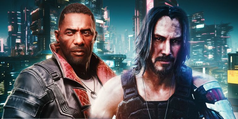 ادریس البا دوست دارد همراه با کیانو ریوز در فیلم سینمایی Cyberpunk 2077 بازی کند