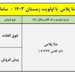 آغاز ثبت نام ایران خودرو دی ۱۴۰۳ / با ۳۰۰ میلیون دنا پلاس بخرید + لینک