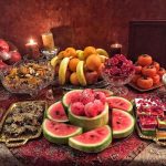 آموزش گل آرایی جذاب و ساده برای دیزاین شب یلدا + فیلم