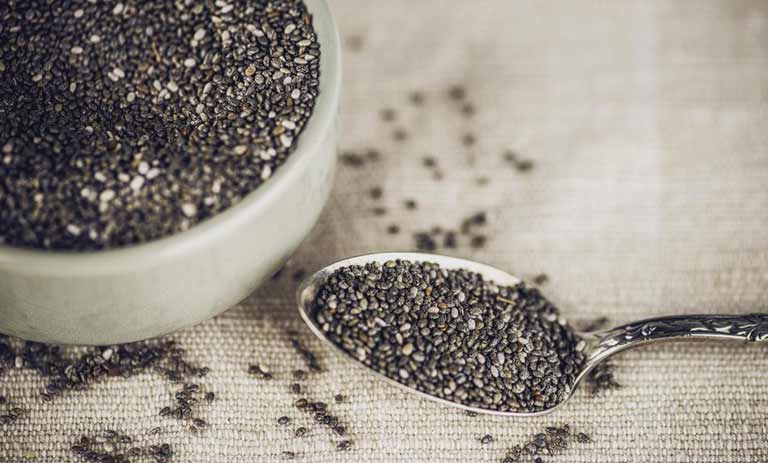 دانه چیا چقدر کالری دارد؟