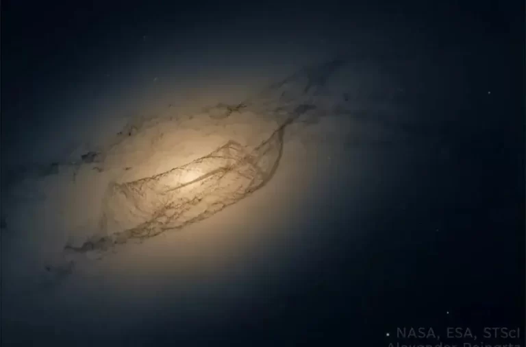 تصویر روز ناسا: کهکشان اسرارآمیز NGC 4753