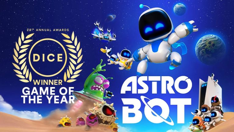 بازی Astro Bot جایزه بهترین بازی سال مراسم DICE را به دست آورد