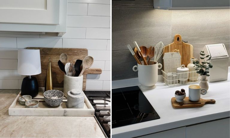 29 ایده خلاقانه برای چیدمان کنار گاز در خانه‌تکانی عید