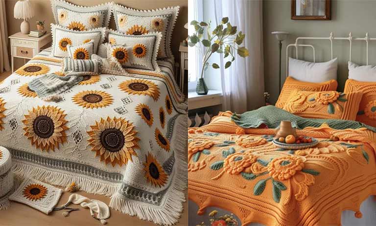 38 مدل روتختی و بالش فانتزی بافت