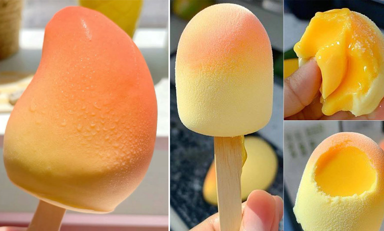 بستنی سه بعدی انبه را در خانه درست کنید+ نکات و فوت‌وفن ها