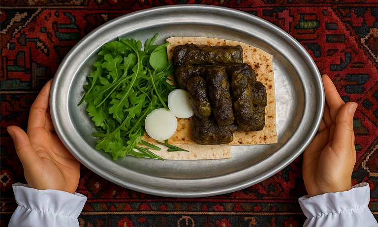 طرز تهیه کباب با برگ مو؛ طعمی خانگی و متفاوت