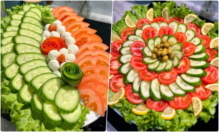 تزئین سالاد کاهو؛ 34 مدل شیک برای هر میز غذا