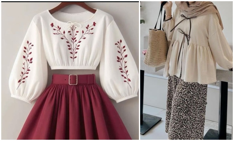 مدل‌های شومیز و دامن ترند برای تابستان 1404