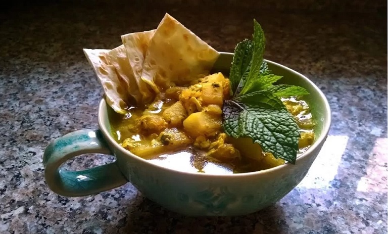 طرز تهیه اشکنه نعناع؛ خوشمزه و سنتی