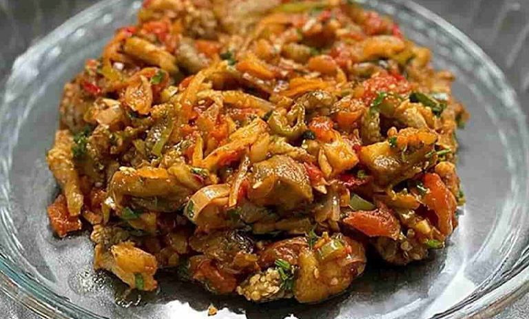 طرز تهیه خوراک بادمجان کبابی؛ خوشمزه و رژیمی