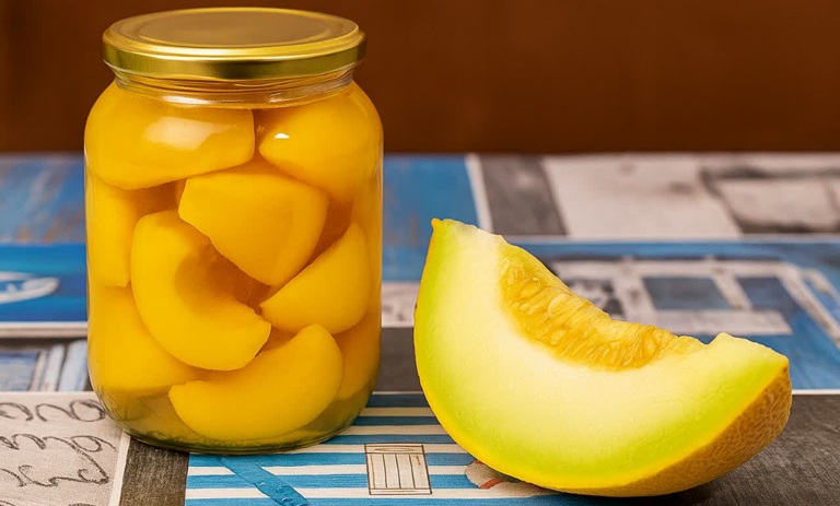 طرز تهیه کمپوت خربزه برای ماندگاری بیشتر