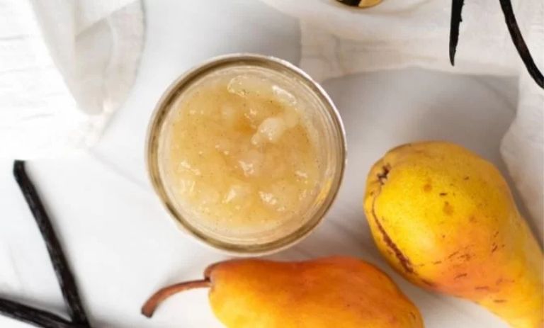 طرز تهیه مارمالاد گلابی خانگی بدون شکرک زدن