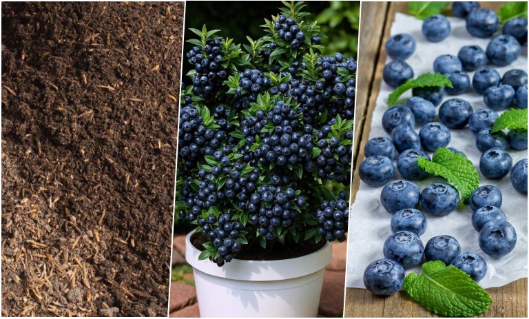 روش کاشت بلوبری در گلدان+ روش نگهداری