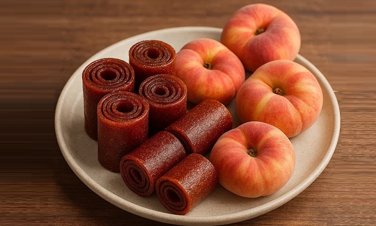 طرز تهیه لواشک هلو انجیری؛ خوشمزه و ملس