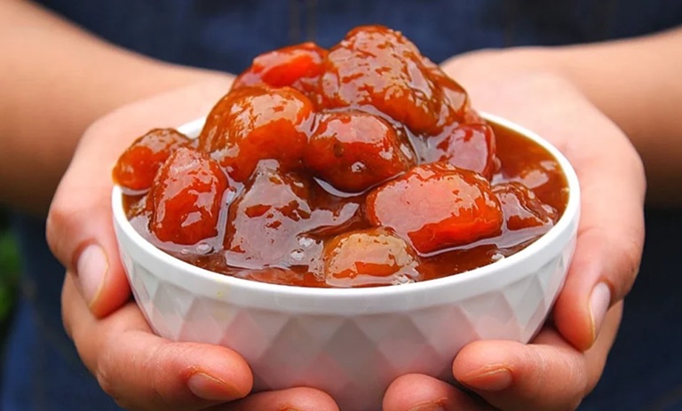 طرز تهیه مربای آلو بخارا+ نکات شکرک نزدن