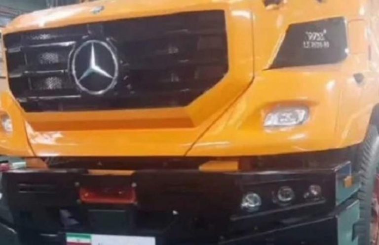 نسل جدید کامیون بنز ایران خودرو دیزل