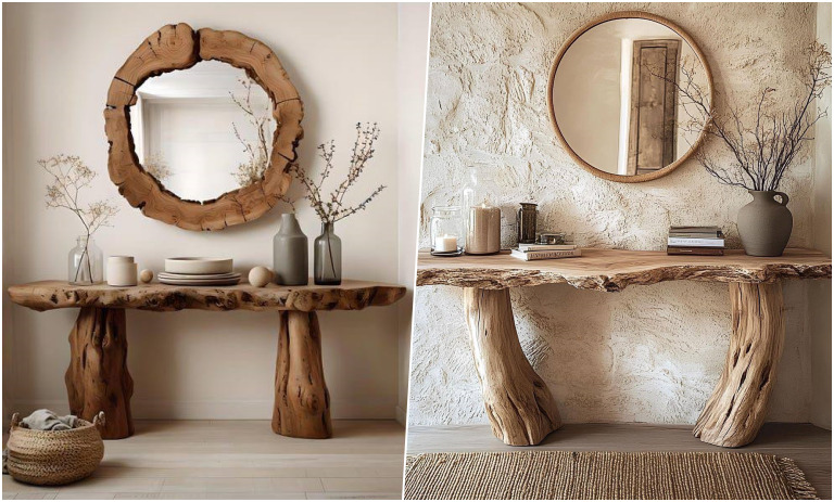 جدیدترین مدل‌های میز کنسول برای سالن پذیرایی؛ خاص و شیک