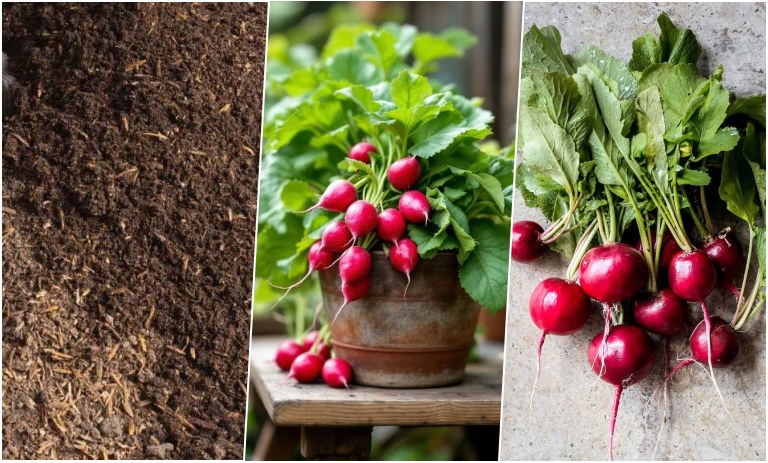 آموزش کاشت تربچه در گلدان + روش نگهداری