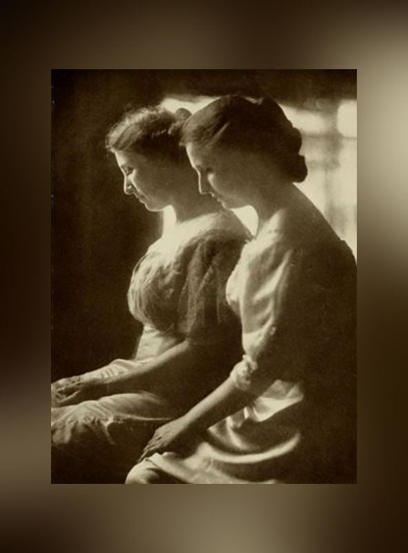 تصویر زن عکاس که 104 سال در چشم یک جنگجوی سرخپوست مخفی مانده بود