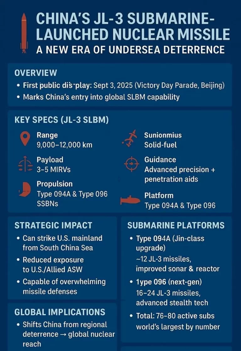 موشک اتمی جدید چین از زیردریایی پرتاب می‌شود