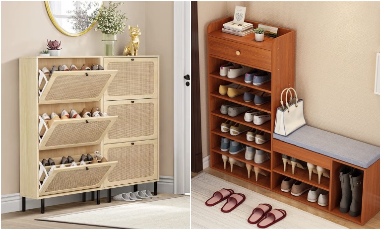 29 مدل از جدیدترین جا کفشی‌های طبقه‌ای؛ شیک و امروزی