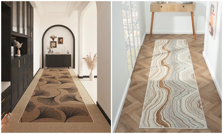 فرش راهرویی شیک و فانتزی؛ ترکیب زیبایی و کارایی