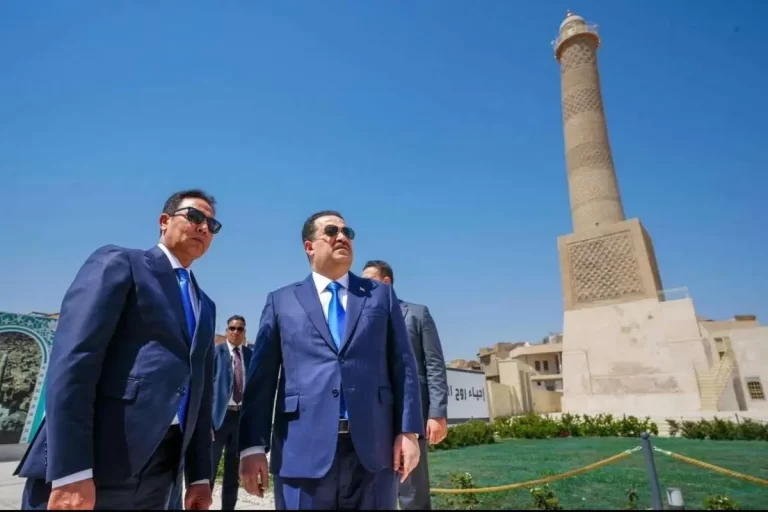 تصاویر؛ بازگشایی مسجد النوری موصل پس از ویران شدن توسط داعش