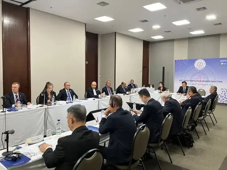 حضور دکتر علی نژاد در نشست هیات رییسه جهانی ووشو