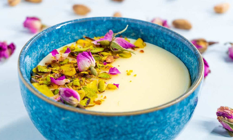 طرز تهیه محلبی لیمویی؛ ترکیبی از طعم ترش و شیرین