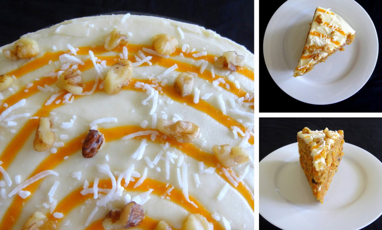 طرز تهیه کیک هویج و انبه؛ خوشمزه و مجلسی برای عصرانه