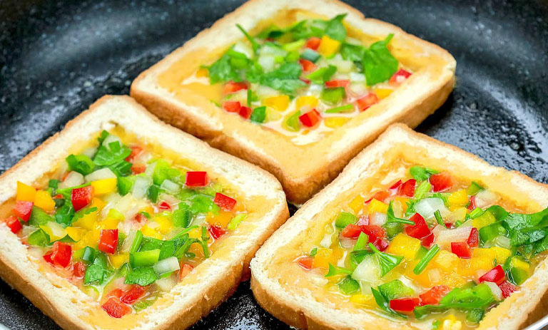 طرز تهیه لقمه سبزیجات برای بچه‌های مدرسه‌ای در 3 سوت