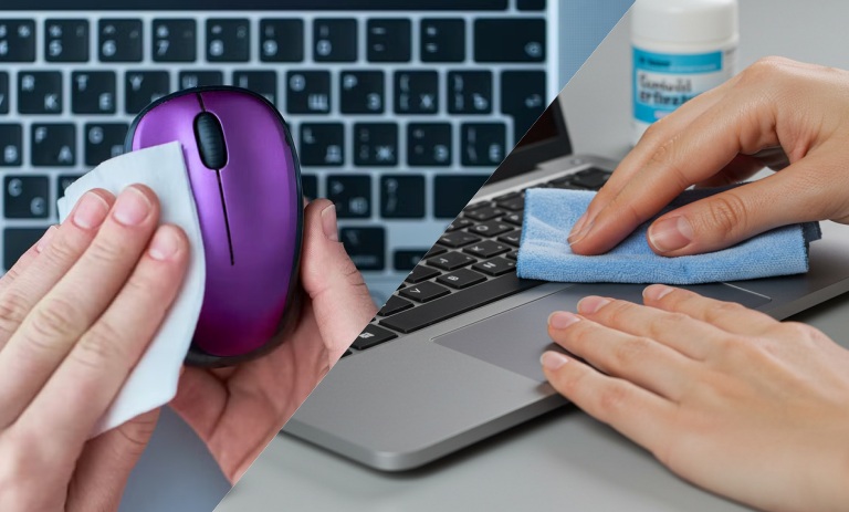 راهنمای حرفه‌ای تمیز کردن موس کامپیوتر و لپ‌تاپ