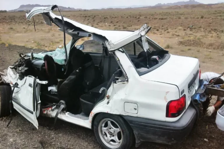 مرگ سالانه ۲۰۰۰۰ ایرانی در جاده‌ها 