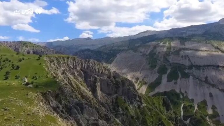 یک زمین لغزش خاص در ایلام ثبت جهانی شد+ فیلم