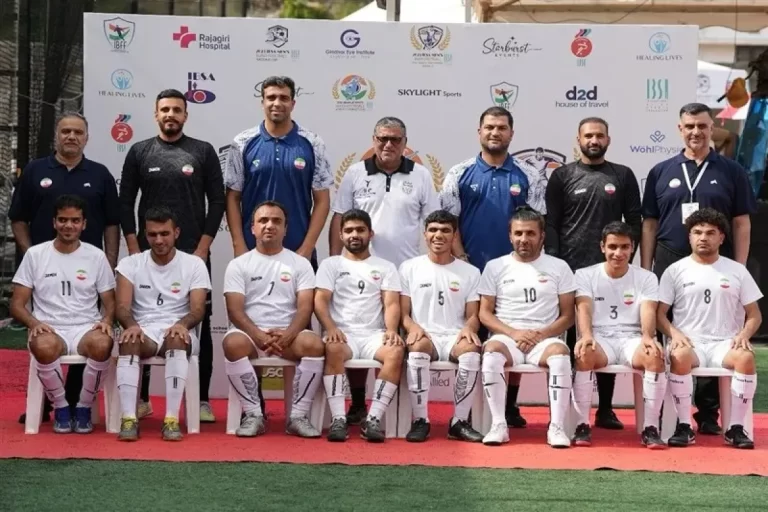 ایران در جام ملت‌های فوتبال نابینایان نایب قهرمان شد