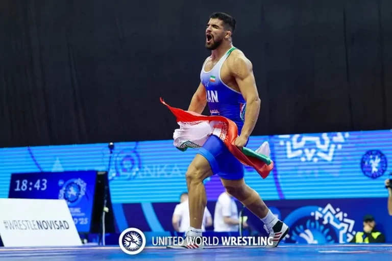 کشتی آزاد زیر ۲۳ سال ایران نایب قهرمان جهان شد