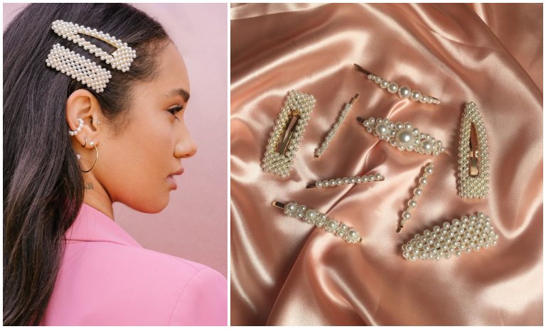ایده‌های شیک استفاده از سنجاق‌های مرواریدی در استایل روزمره